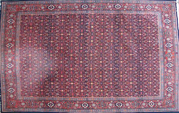 Appraisal: A Tabriz carpet size approximately ft in x ft in