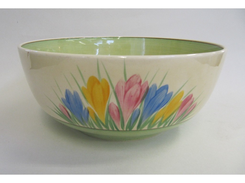 Appraisal: Clarice Cliff crocus pattern bowl