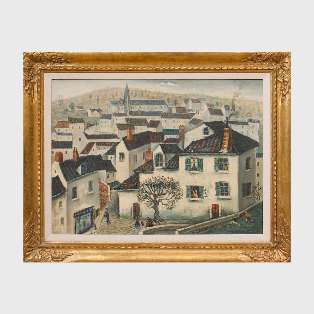 Appraisal: Jean Raffy Le Persan - Vue de Perigueux Oil on