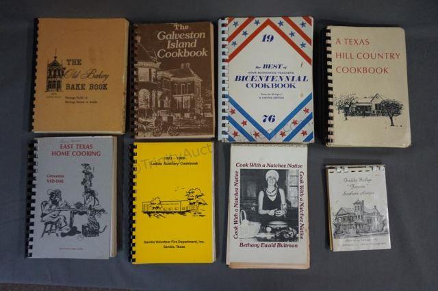 Appraisal: Vintage Fundraiser Published Cookbooks - Includes Church's Schools and Regional