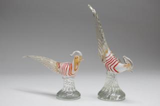 Appraisal: Murano Glass attrib Barovier Mid-Century Modern Venice Murano glass pheasant