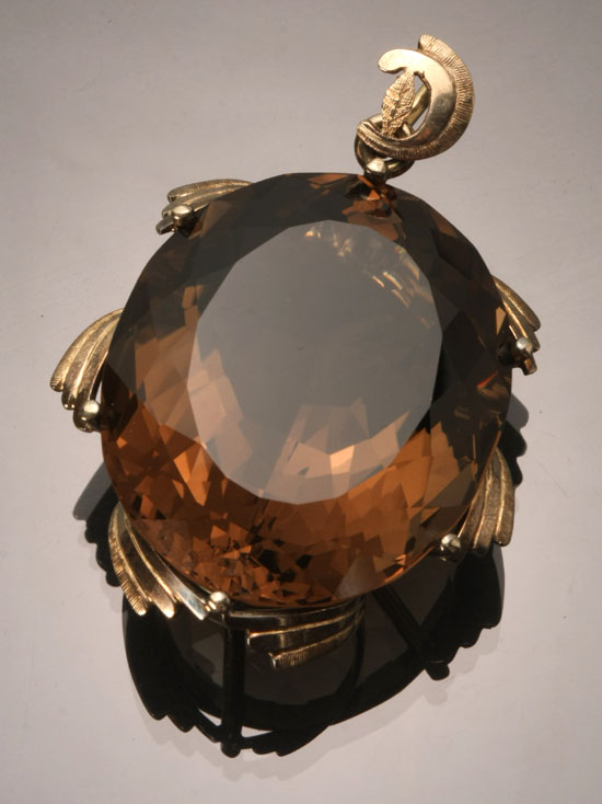 Appraisal: Lot Property of Various Owners -Karat Rose-Gold and Smoky Quartz