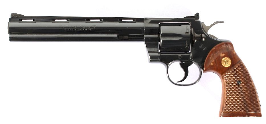 Appraisal: Colt Python Target Double-Action Spl Revolver This lot gives you