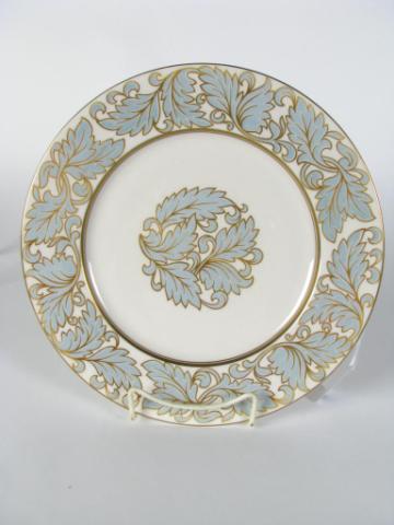 Appraisal: Set of Twelve Castleton Porcelain Plates '' diameter with gold