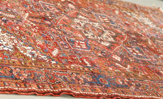 Appraisal: A Semi-antique Heriz Rug ' x '