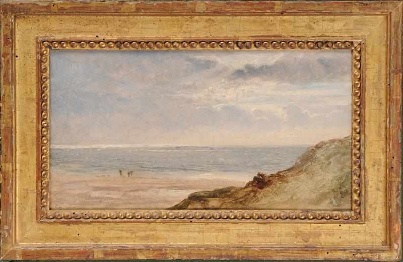 Appraisal: EUROPEAN SCHOOL SEASCAPE Oil on board Provenance Property from Salander-O'Reilly