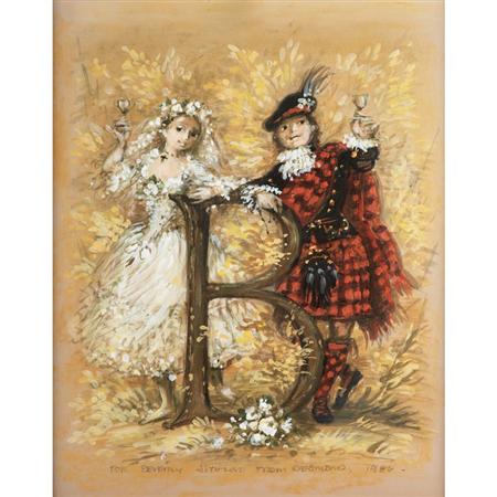 Appraisal: Desmond Heeley British b Costume Design Brigadoon New York City