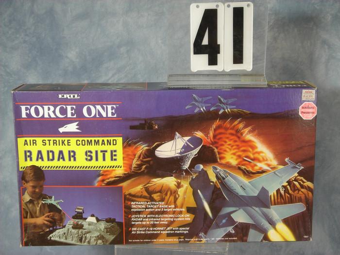 Appraisal: Ertl Force One Air Strike Command Radar Site mint in