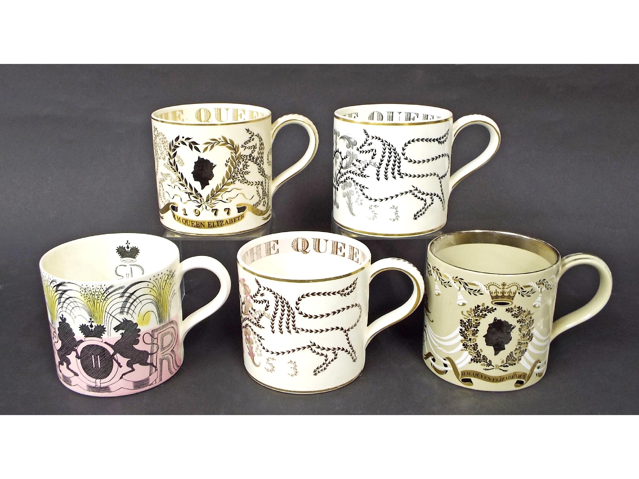 Appraisal: Eric Ravilious for Wedgwood commemorative coronation mug for Her Majesty