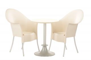 Appraisal: Starck Aleph Lord Yo Chairs Lord Yi Table Philippe Starck