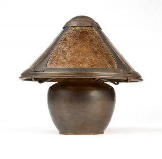 Appraisal: A Dirk van Erp Bean Pot boudoir lamp Circa -