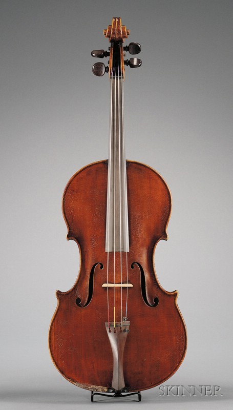 Appraisal: Viola c labeled CAROLUS BADARELLO FECIT IN TAURINI ANNO DOMINI