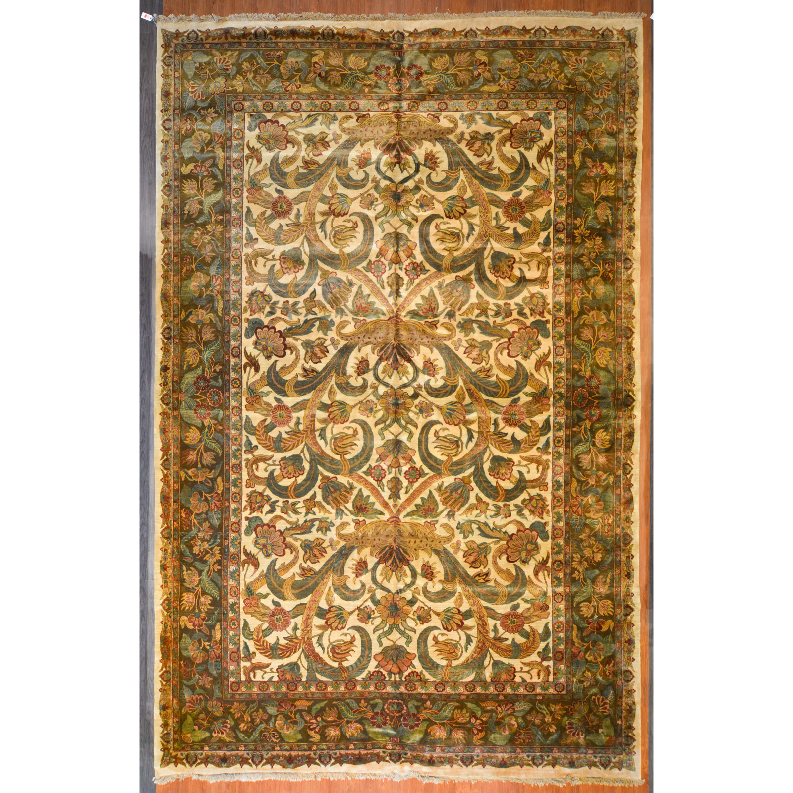 Appraisal: INDO AGRA RUG INDIA X Fourth quarter- th century hand-knotted