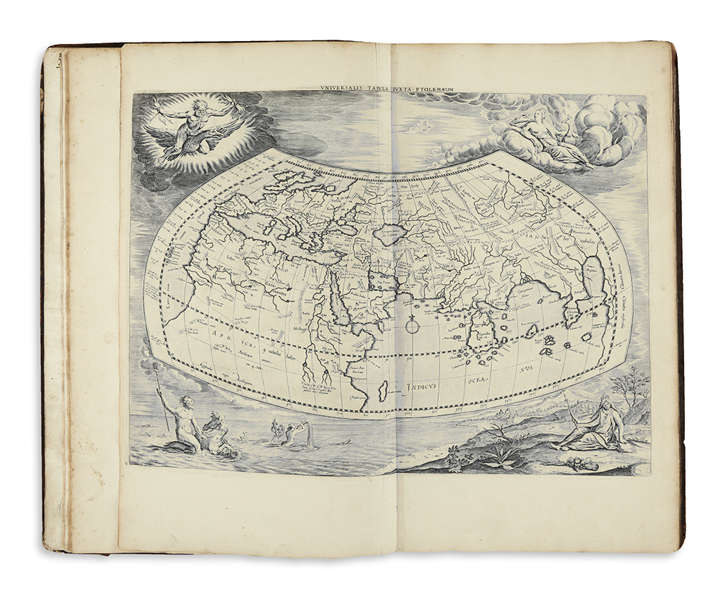 Appraisal: PTOLEMAUS CLAUDIUS and MERCATOR GERARDUS Orbis Antiqui Tabulae Geographicae Secundum