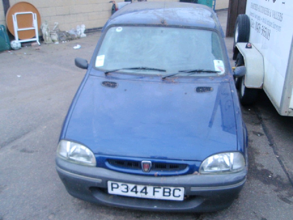 Appraisal: Rover Metro Knightsbridge cc door Reg P FBC Blue V