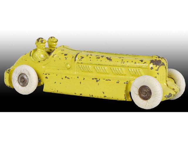 Appraisal: Cast Iron AC Williams Large Two-Man Racer Car Toy Description