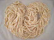 Appraisal: Thirty two fresh water pearl necklaces each approx cm long