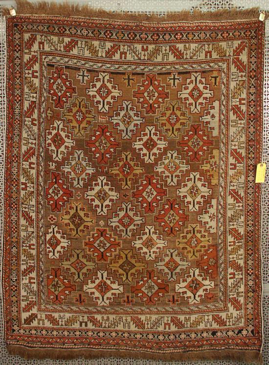 Appraisal: SHIRVAN RUG Caucasus circa feet inches x feet inches