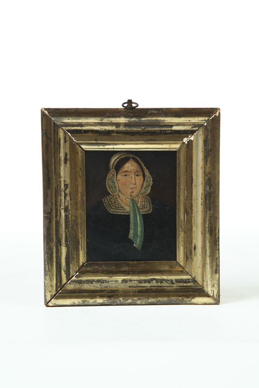 Appraisal: PORTRAIT OF A WOMAN AMERICAN SCHOOL ND HALF- TH CENTURY