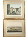 Appraisal: ENGRAVINGS - Early th c including Handcolored Architectural Studies and