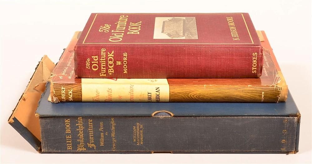 Appraisal: vols Books on Early American Furniture Horner Blue Book Philadelphia