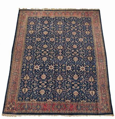 Appraisal: A Mahal carpet North West Persia c x in x