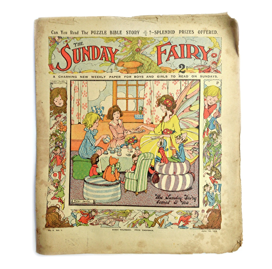 Appraisal: THE SUNDAY FAIRY - issues May - Sept colour illustrated