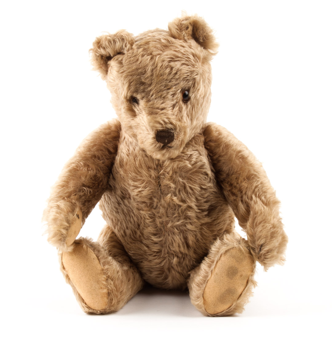 Appraisal: Mohair jointed teddy bear circa s probably Steiff movable arms