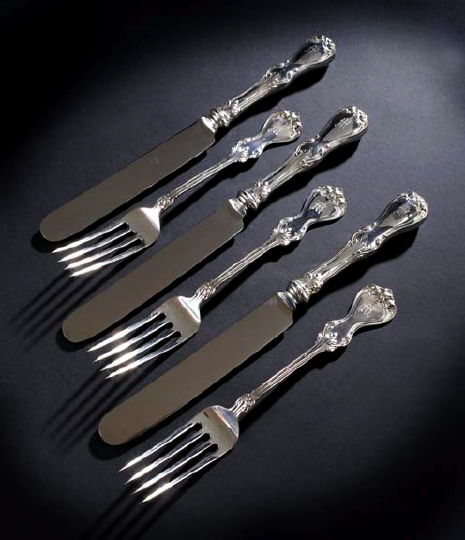 Appraisal: Twenty Pieces of Whiting Duke of York Sterling Silver Flatware