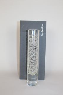 Appraisal: Steuben crystal cylinder vase Steuben crystal cylinder vase h x