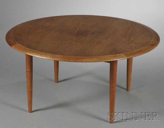 Appraisal: C F Christensen Coffee Table Teak Silkborg Denmark mid th