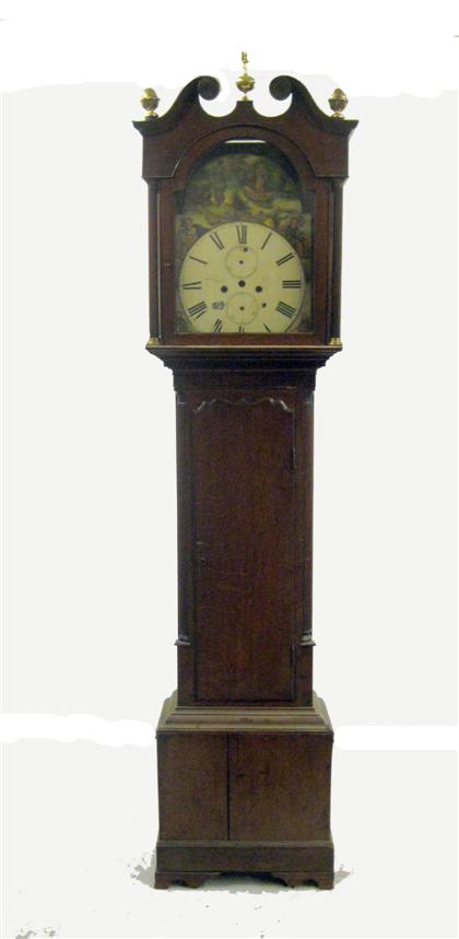 Appraisal: Scottish George III mahogany tallcase clockketterer th century