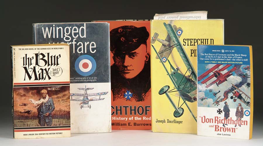 Appraisal: ONE LOT OF WORLD WAR I BOOKS INCLUDING SEVEN VOLUMES