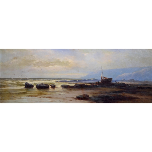 Appraisal: S E Roune - Low Tide signed oil on canvas