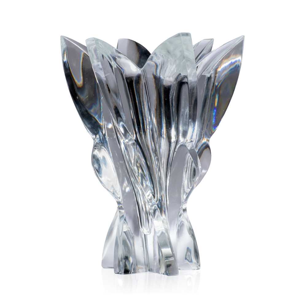 Appraisal: MARC LALIQUE FRENCH - EVEREST VASE NO designed sclearstencilled LALIQUE