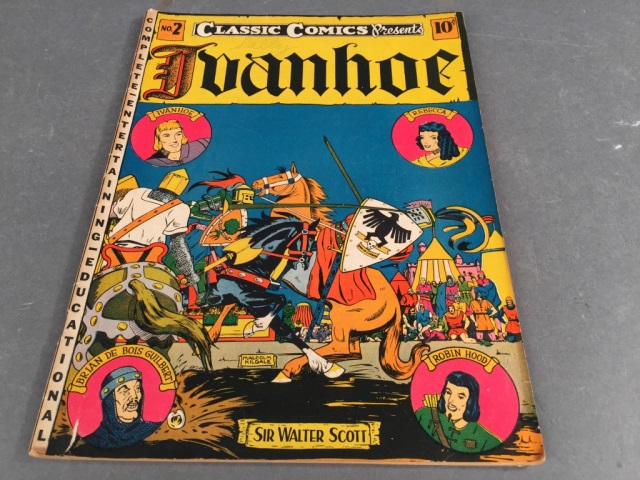 Appraisal: Classic Comics Ivanhoe Ungraded unrestored Most of these comics have