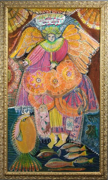 Appraisal: Marta PTrez Puerto Rican th Century 'Angel-San Rafael' o panel