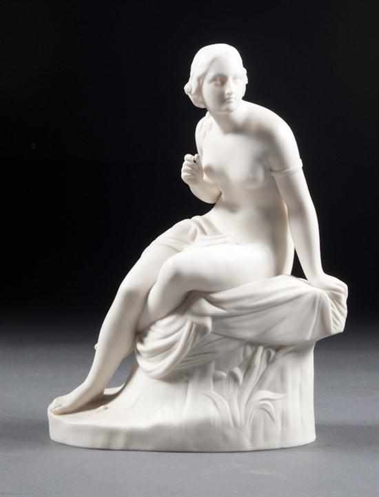 Appraisal: Copeland parian figure of a nymph second half- th century