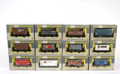 Appraisal: Wrenn a group of Goods Rolling Stock comprising W X