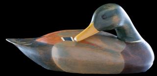 Appraisal: Dux' Dekes Signed Mallard Decoy Signed and dated to bottom