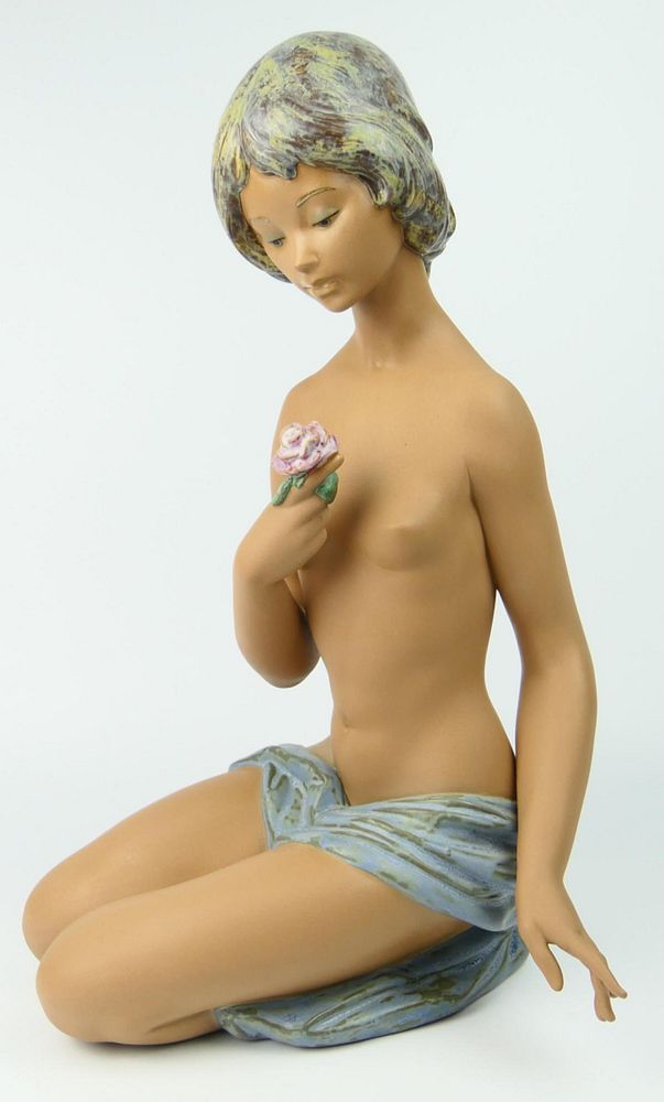 Appraisal: LARGE LLADRO NUDE TALL GRES Condition All lots are sold