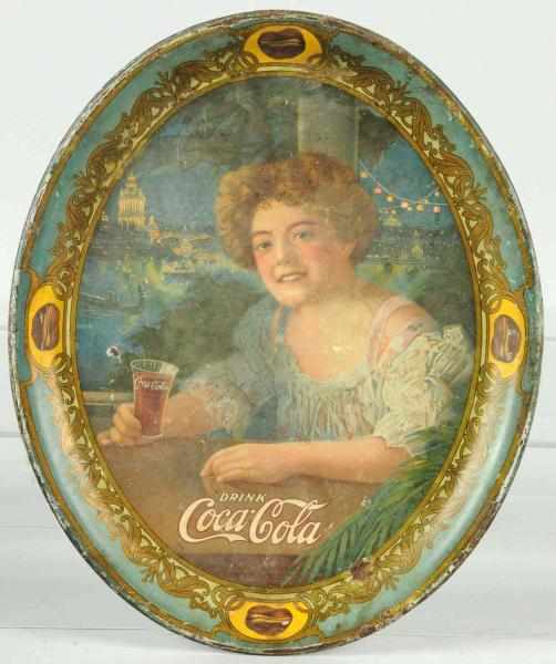 Appraisal: Coca-Cola Serving Tray St Louis Exposition tray Overall wear and