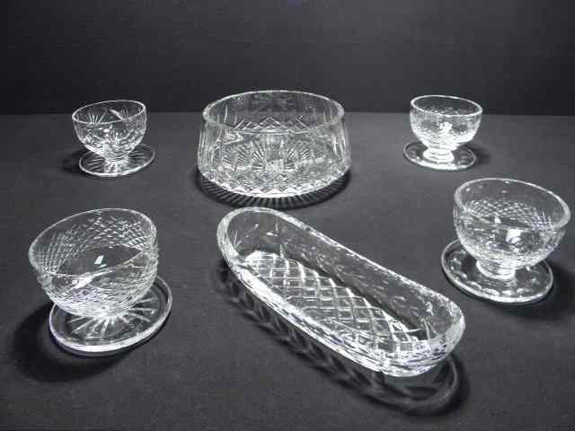 Appraisal: Lot of assorted Waterford Irish cut crystal Includes six pieces