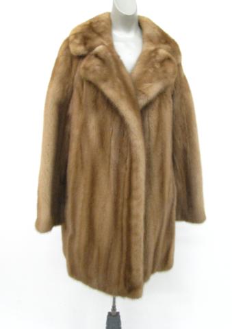 Appraisal: Lady's Fawn Mink Coat approximately '' in length originally from