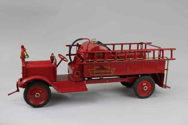 Appraisal: KEYSTONE CHEMICAL ENGINE TRUCK C 's pressed steel Packard model