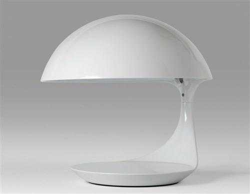 Appraisal: MARTINELLI ELIO COBRA TABLE LAMP model no designed for Martinelli