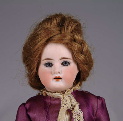 Appraisal: RARE W D LADY DOLL Marked on rear of head