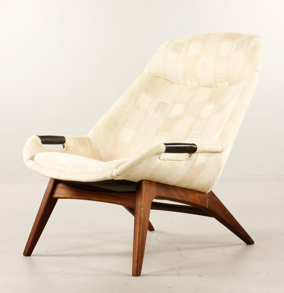 Appraisal: - Mid Century Modern Danish Chair Mid century modern Danish