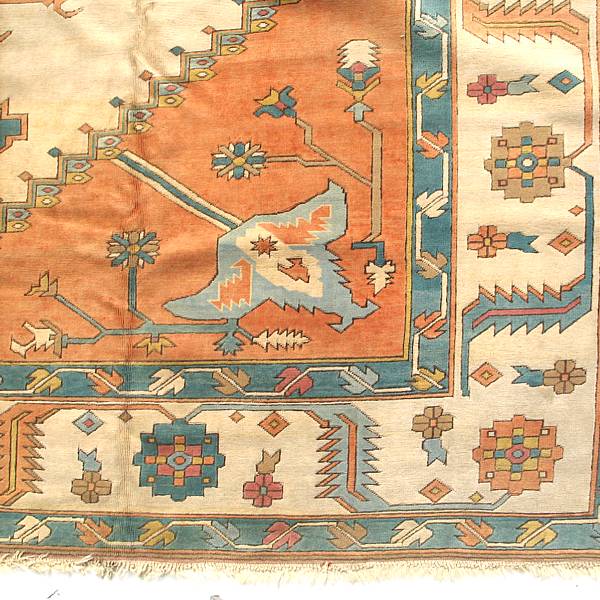 Appraisal: A Turkish carpet size approximately ft x ft in