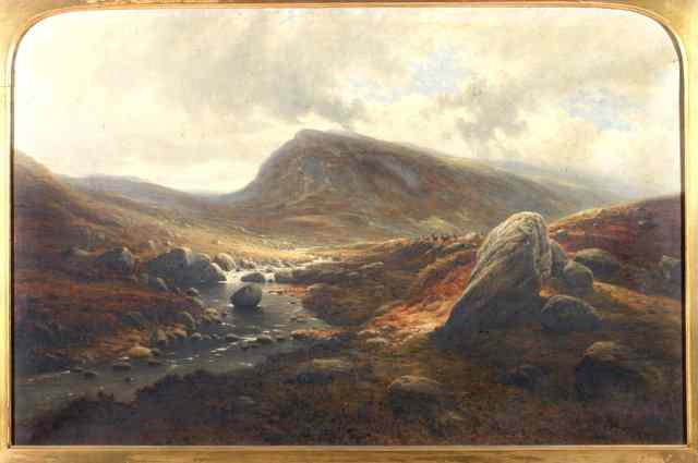 Appraisal: WALLER HUGH PATON - 'Glen Callater' signed and dated also